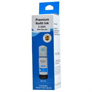 Premium New Ink/Toner Replacement for Epson T522 (Cyan)