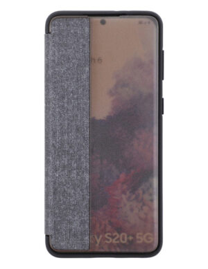 Leather Case with Window Display Samsung S21 plus