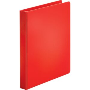 1" Binder Red