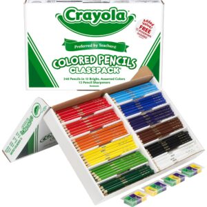Crayola Pencil Crayons Class Pack - 240 Count