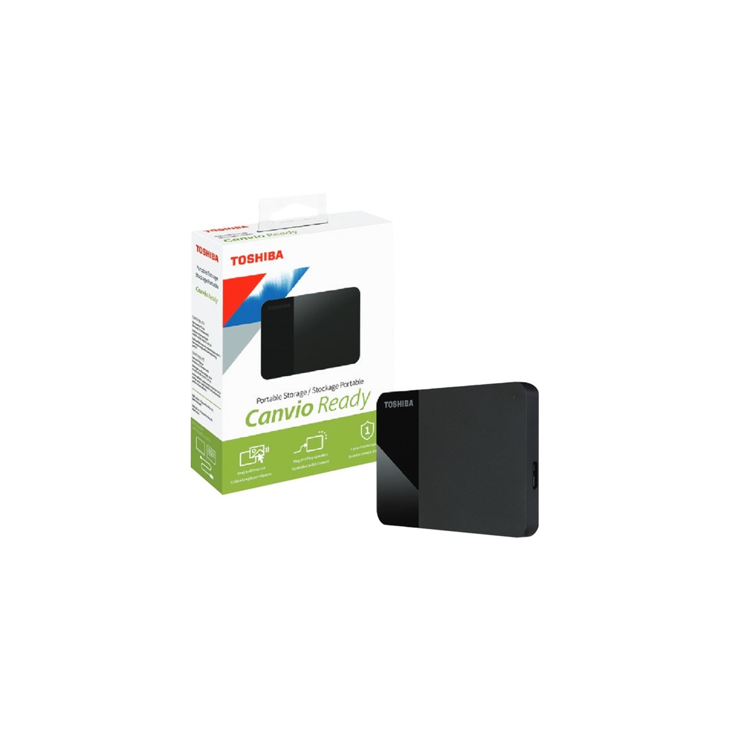 Toshiba Canvio Ready Portable External Hard Drive