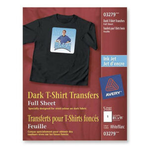 Avery Dark Iron-On Transfers 04385 InkJet