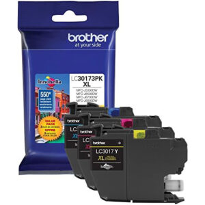 BROTHER - 3017 XL - Cyan, Magenta, Yellow - 3 Pack