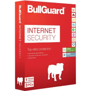 BULLGUARD INTERNET SECURITY 3 PC 1 YR