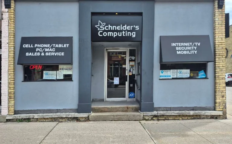 Schneider's Computing Exeter Location Store Front