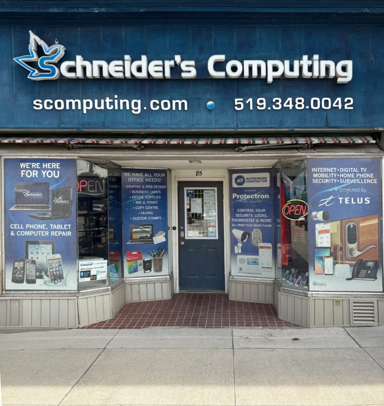 Schneider's Computing Mitchell Location Store Front