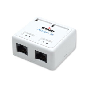 Cat5e Surface Mount - 2 port