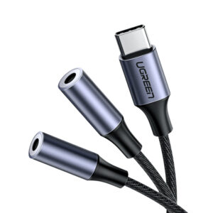 USB-C To 3.5mm Stereo Audio Splitter Cable