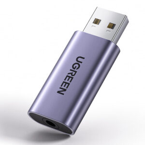 USB-A To 3.5mm External Sound Adapter