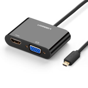 Micro HDMI To HDMI, VGA, with 3.5mm jack (EOL)