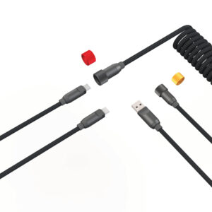 Pro Modular USB-C Keyboard Cable - Smoke