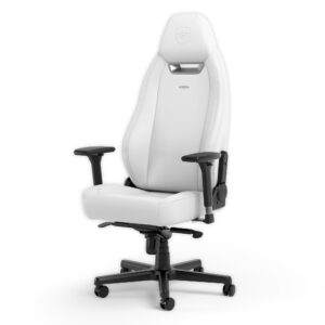 LEGEND Gaming Chair - White Edition - Faux Vegan Leather